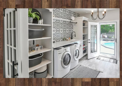 Laundry Room & Outdoor Deck