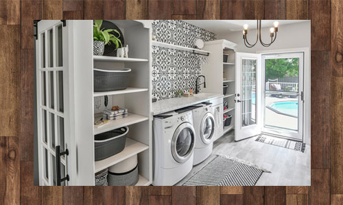 Laundry Room & Outdoor Deck