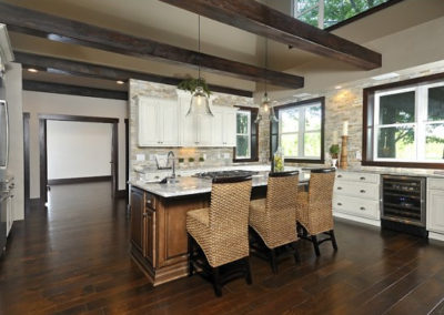 kitchen white island sink